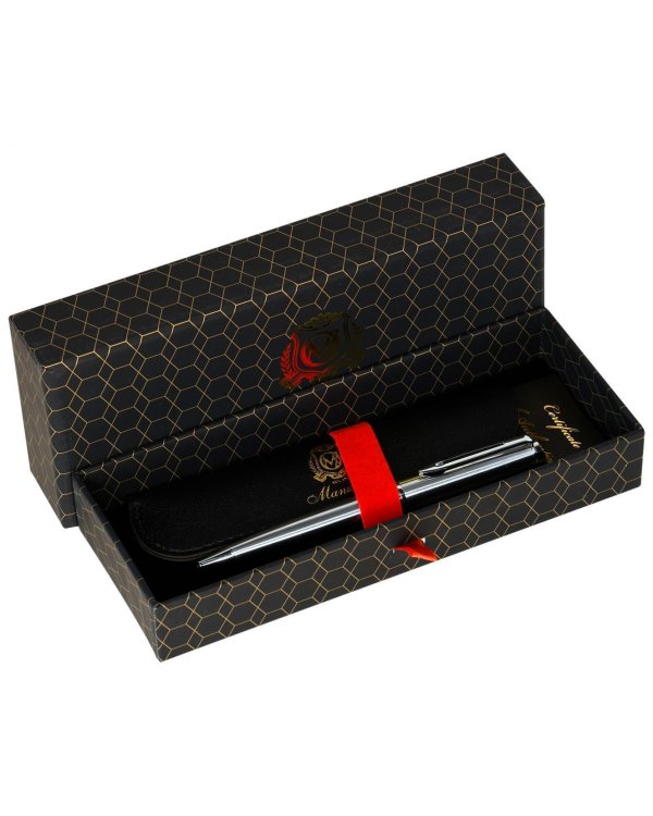 Ручка автоматическая шариковая Bari, синяя