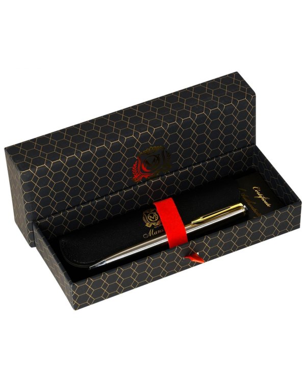 Ручка автоматическая шариковая Bari, синяя