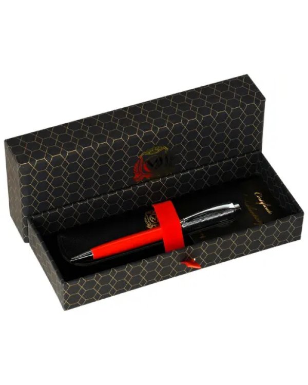 Ручка автоматическая шариковая Baveno, синяя