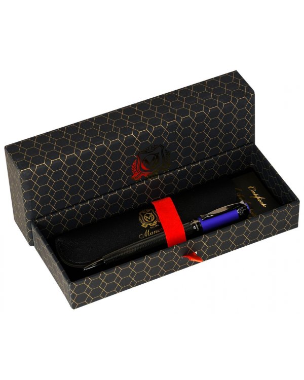 Ручка автоматическая шариковая Camogli, синяя