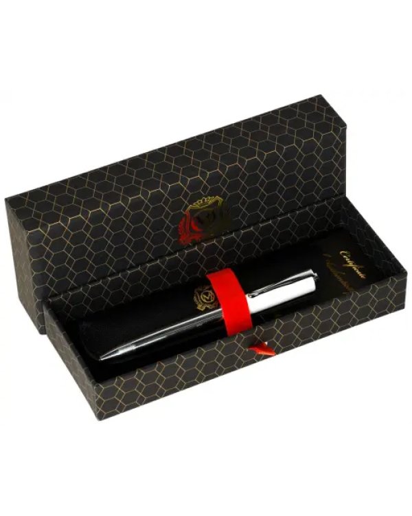 Ручка автоматическая шариковая Saturnia, синяя