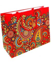 Пакет подарочный, ламинированный