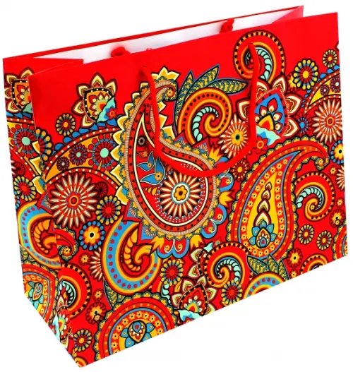 Пакет подарочный, ламинированный