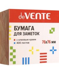 Блок для записей самоклеящийся, розовый, 400 листов