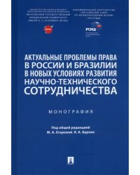 Актуальные проблемы права в России и Бразилии в новых условиях развития. Монография