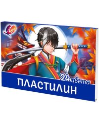 Пластилин Аниме. Хиро, 24 цвета, стек