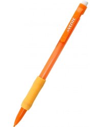 Карандаш автоматический, НВ, с ластиком, в ассортименте