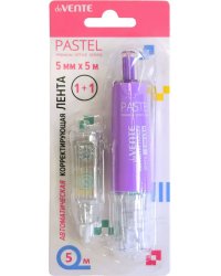 Корректирующая лента Pastel + сменный картридж