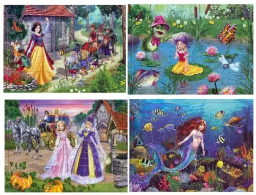 Комплекты пазлов Комплект пазлов Любимые сказки