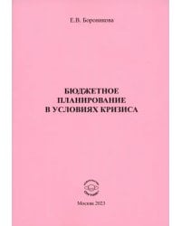 Бюджетное планирование в условиях кризиса