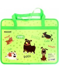 Папка детская Dogs, А4, с ручками