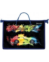 Папка-сумка с ручками Колор, А4