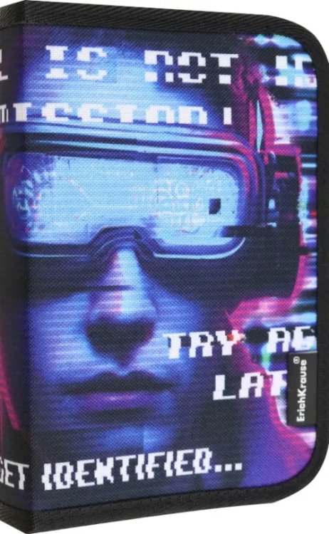 Пенал-книжка Cyber Game, без наполнения