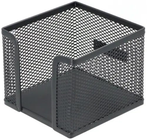 Подставка для бумажного блока Compass. Classic, прямоугольная, металлическая, черная Подставка для бумажного блока Compass. Classic, прямоугольная, металлическая, черная