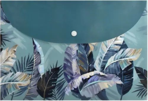 Папка для документов пластиковая Листья, А4