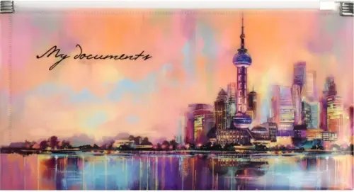 Папка для документов Папка для документов пластиковая Город