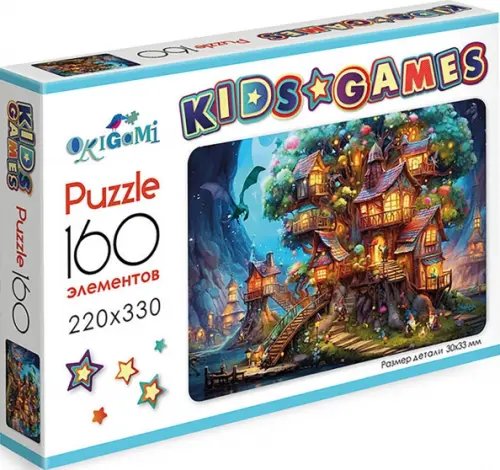 Kids Games Kids Games. Пазл-160. Домик на дереве