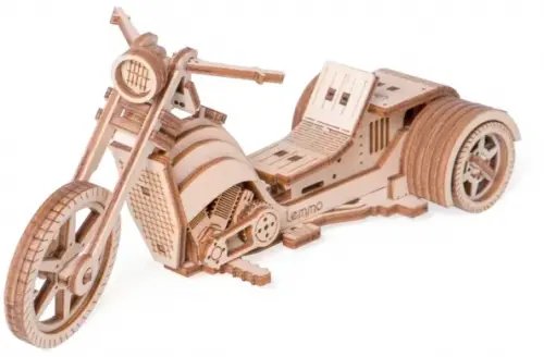 Деревянный конструктор, сборная модель Трицикл Фотон Деревянный конструктор, сборная модель Трицикл Фотон