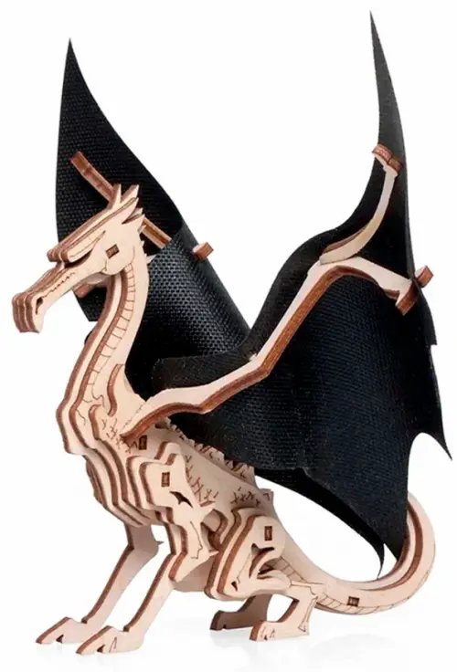Деревянный конструктор Сувенир Дракон Деревянный конструктор Сувенир Дракон