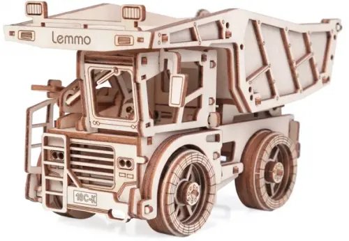 Деревянный конструктор, сборная модель Cамосвал Рекс Деревянный конструктор, сборная модель Cамосвал Рекс