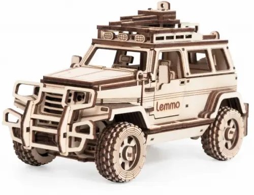 Сборная модель из дерева Внедорожник Булат Сборная модель из дерева Внедорожник Булат