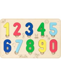 Сортер деревянный развивающий Цифры