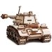 Конструктор 3D деревянный подвижный Танк Кадет Конструктор 3D деревянный подвижный Танк Кадет
