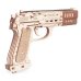 Деревянный конструктор Пистолет-резинкострел Койот