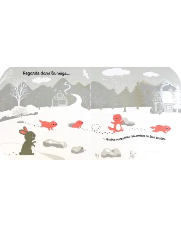 Regarde dans la neige