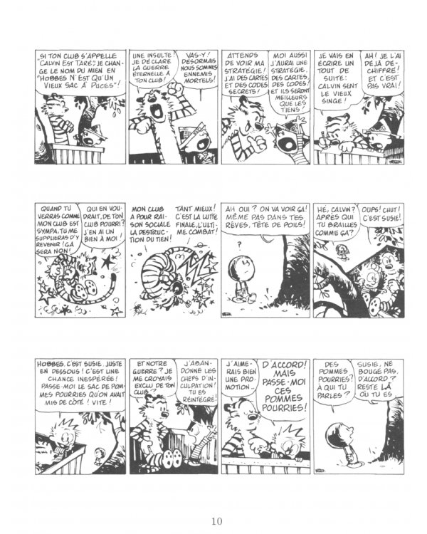 Дополнительное изображение книги «Calvin et Hobbes. Tome 15. Complètement surbookés»