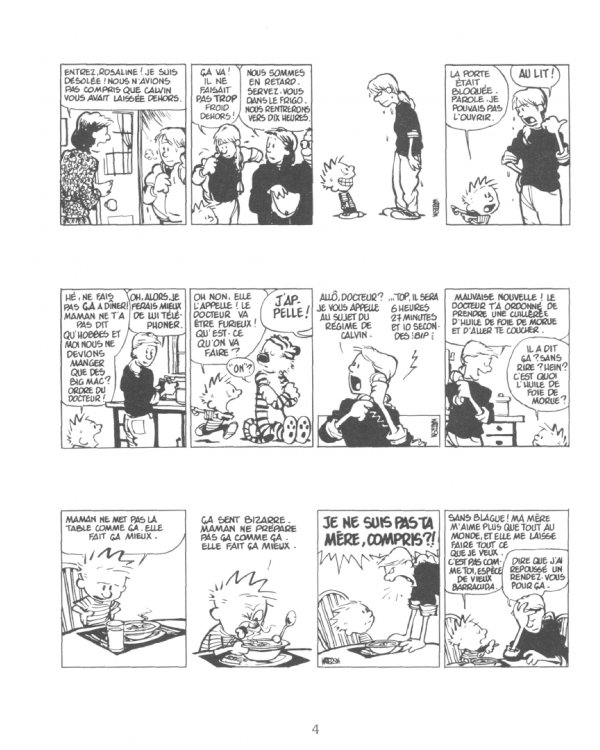 Calvin et Hobbes. Tome 3. On est fait comme des rats!