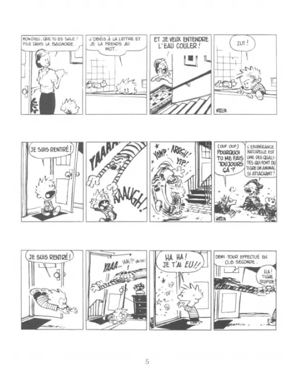 Дополнительное изображение книги «Calvin et Hobbes. Tome 1. Adieu Monde Cruel!»