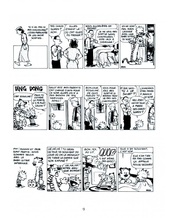Calvin et Hobbes. Tome 9. On n'arrête pas le progrès !