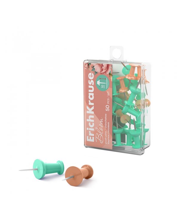 Кнопки силовые Pastel Bloom, 50 штук, ассорти