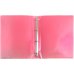 Папка на 4 кольцах пластиковая Glossy Bubble Gum, арома, 24мм, A4, ассорти