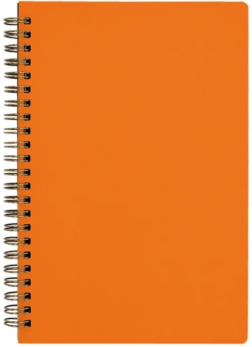 Тетрадь Pragmatic. 60 листов, клетка, оранжевый, гребень