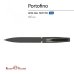 Ручка шариковая автоматическая Portofino, синяя, цвет корпуса серый