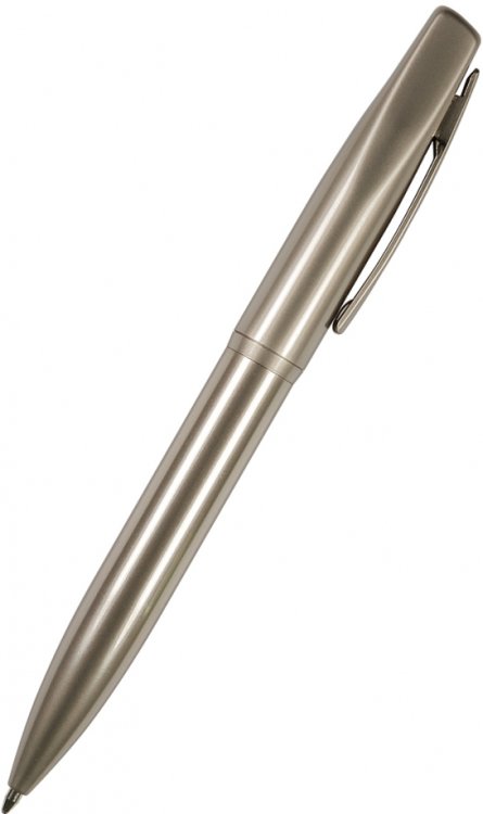 Ручка шариковая автоматическая Portofino, синяя, цвет корпуса шампань