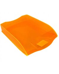 Лоток для бумаг горизонтальный &quot;Премиум&quot;, жёлтый (IT806YI)