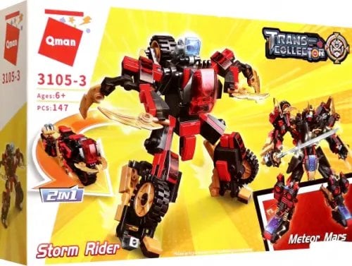 Конструктор Trans-collector. Робот-трансформер Всадник бури Конструктор Trans-collector. Робот-трансформер Всадник бури