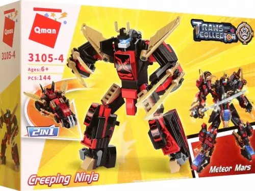 Trans-collector Конструктор Trans-collector. Робот-трансформер Крадущийся ниндзя