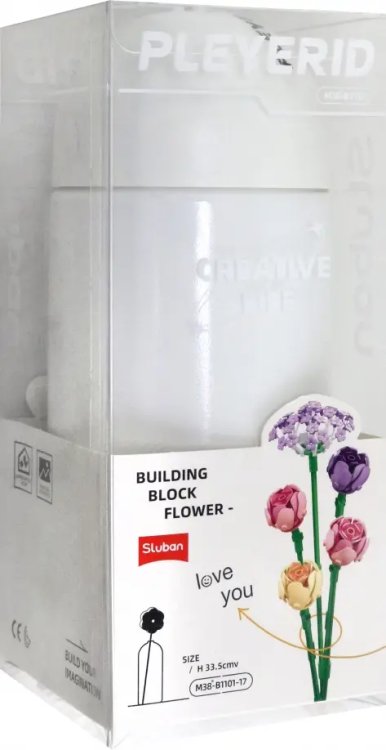 Flowers Конструктор Flower. Букет в вазе