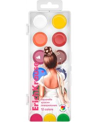 Краски акварельные Pointes, 12 цветов