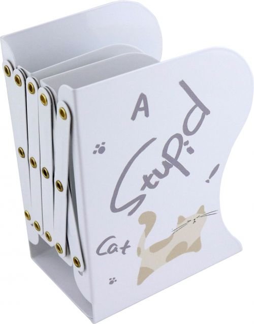 Подставка-лоток для книг Кошки, металлическая, в ассортименте Подставка-лоток для книг Кошки, металлическая, в ассортименте