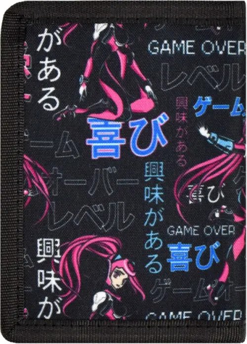 Кошелёк для банкнот и монет Кибераниме