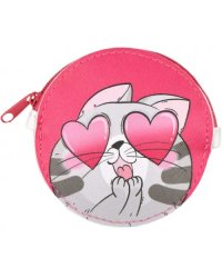 Кошелёк для банкнот и монет Котик