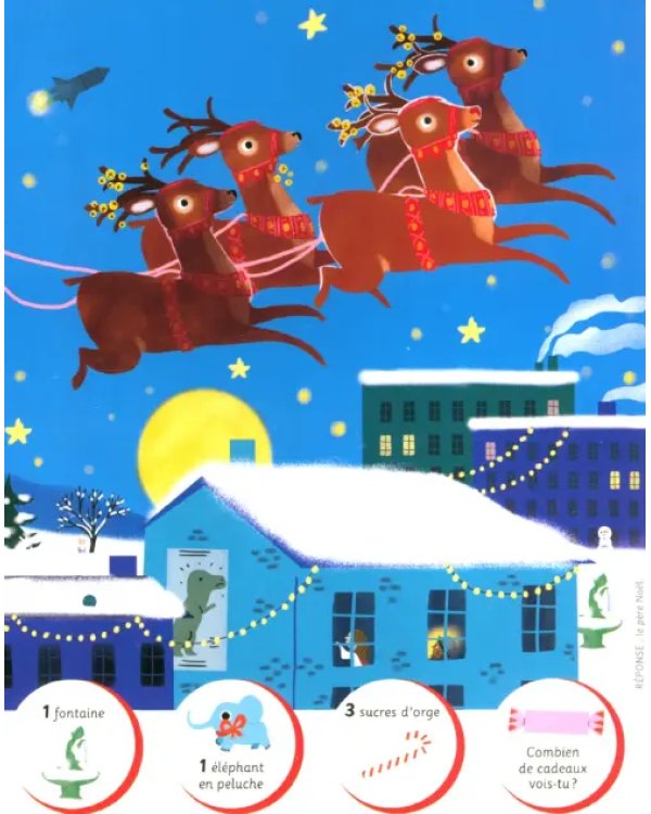 Дополнительное изображение книги «Ecoute et trouve - C'est Noël !»