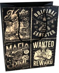 Пакет подарочный Мафия. Винтаж