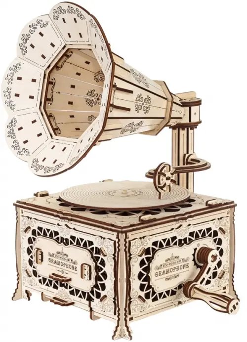 Конструктор деревянный 3D Граммофон