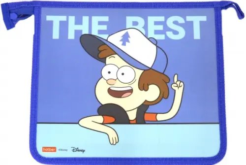 Папка для тетрадей Гравити Фолз, пластиковая, А5, 1 отделение Папка для тетрадей Гравити Фолз, пластиковая, А5, 1 отделение